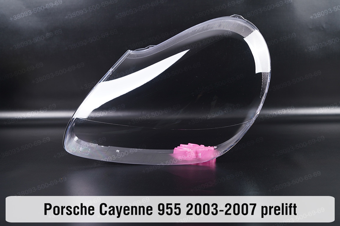Скло фари Porsche Cayenne 955 (2003-2007) дорест ліве, фото 1