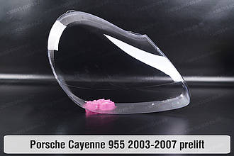 Скло фари Porsche Cayenne 955 (2003-2007) дорест праве