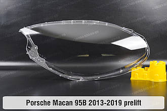 Скло фари Porsche Macan 95B (2013-2019) дорест ліве