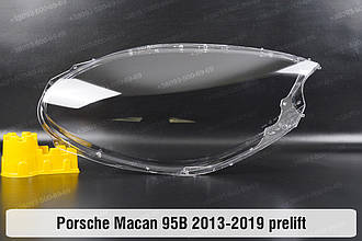 Скло фари Porsche Macan 95B (2013-2019) дорест праве