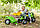 Трактор педальний з ковшем та причепом rollyKid Deutz-Fahr 5115 TB Rolly Toys 023196, фото 8