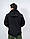 Тактична куртка Eagle Soft Shell JA-01-0 з флісом Black, фото 5