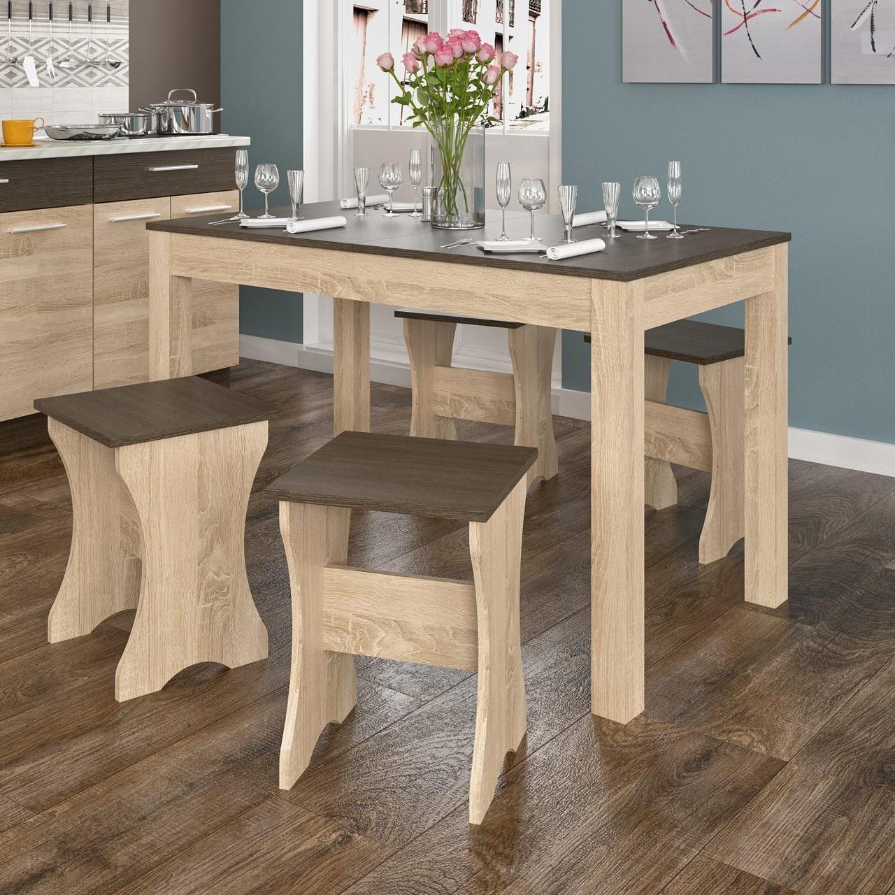 Стіл з табуретками Наполеон, фото 1