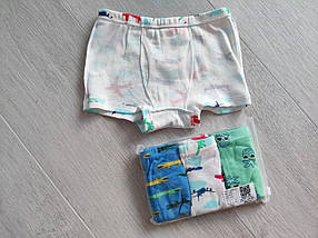 Труси боксери на хлопчика 4-5 років комплект із 3 штук арт. ТМ11, фото 3