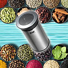 Кавомолка електрична для кави та спецій 350W, від мережі, RAF R 7125 / Роторна міні кавомолка для дому, фото 5