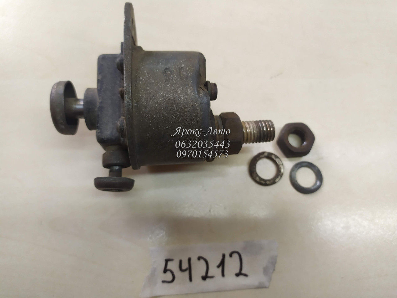 Кнопка маси універсальна 50 А 24 В (посібні контакти) 000054212, фото 1