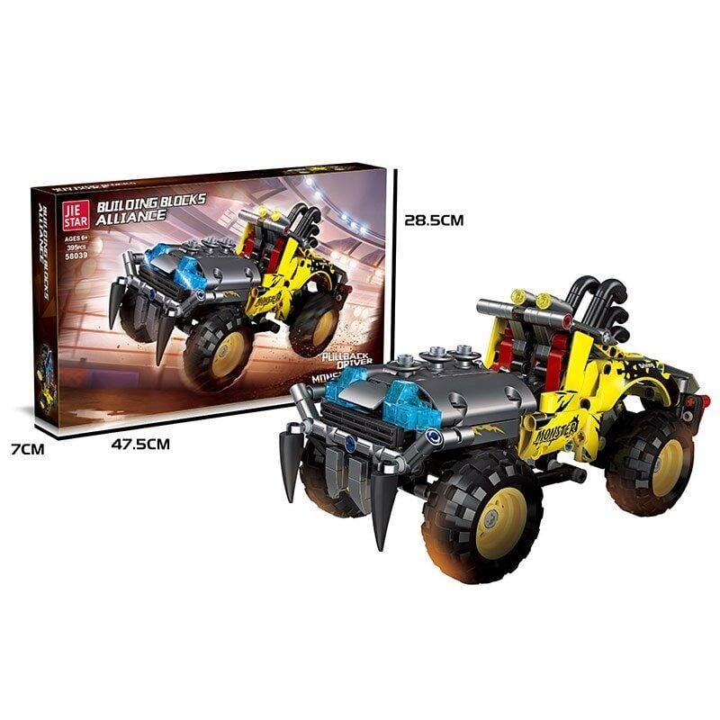 Конструктор 58039 “Monster”, 395 деталей, інерція