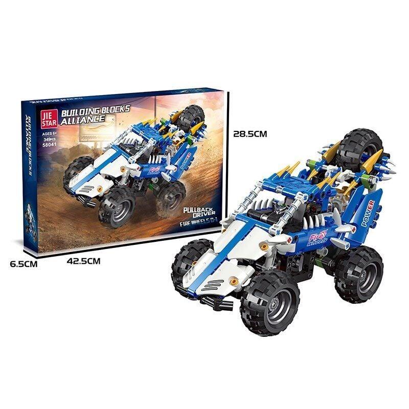 Конструктор 58041 “Fire Wheels”, 349 деталей, інерція