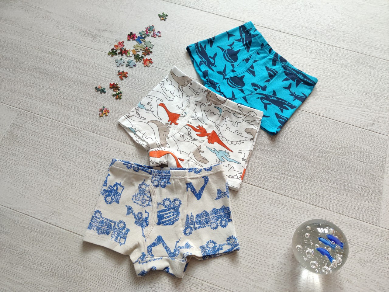 Набір трусів боксери на хлопчика (3 штуки) 4-10 років, арт. ТМ05