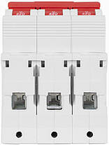 Автоматичний вимикач 3р, 25А, C, 6кА, AC 230/400, на DIN-рейку , E.NEXT, (s002133), фото 5