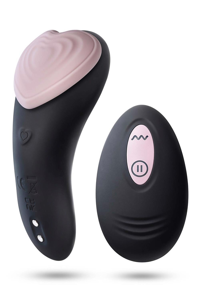 Вібратор у трусики Blush Temptasia, чорний Кітті
