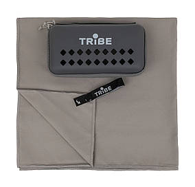 Рушник з мікрофібри Tribe Pocket Towel 75х150 см T-LC-0001-XL, grey