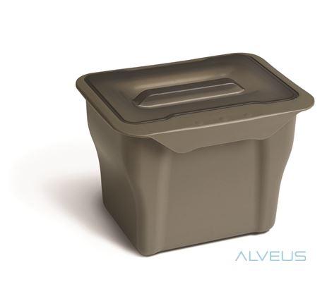Підвісне відро для сміття Alveus на кухонну шафу, двері, для ванної кімнати і туалету