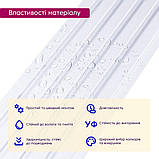 Рейка декоративна WPC стінова білий 3000х150х9мм SW-00001866, фото 5