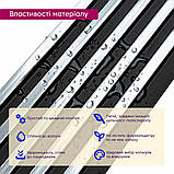 Рейка декоративна PS чорний зі сріблом 2900х120х12мм SW-00002133, фото 5