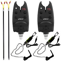 Набір електронних сигналізаторів, свінгерів та підставок по 2 шт.