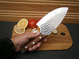 Ніж - сокира кухарський Sonmelony Chef SD-9 фултанг 30 см, фото 4