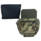 Сумка-напашник з м'яким балістичним пакетом 1-го класу захисту розміром 200*135*165 у кольорі мультикам, фото 2