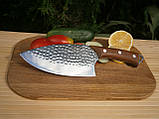 Ніж - сокира кухарський Sonmelony Chef SD-9 фултанг 30 см, фото 9