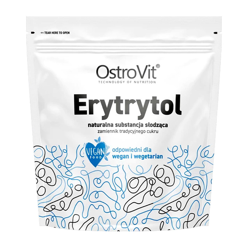 Натуральний цукрозамінник Еритритол OstroVit Erythritol 1000 г Польща