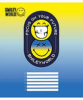 Зошит шкільний Yes 12 аркушів клітинка Smiley world (25)