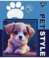 Зошит шкільний Yes 12 аркушів лінія Pet style (25)