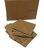 Паперовий пакет-куточок, 170x170 мм, для бургерів, гамбургерів і випічки, фото 4