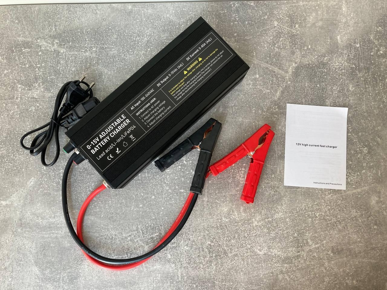 Зарядное устройство 100а для аккумуляторов LiFePO4, Li-Ion 12V100А В ...