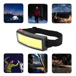 Акумуляторний ліхтар Bailong BL TM-G14 COB USB CHARGE