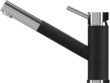 Кухонний змішувач Kernau KWT 05A PO Deep Black/Chrome