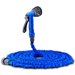 Садовий шланг 45 м, для поливання X-HOSE 45 м, поливальний розтягувальний диво-шланг Стрейч Хоз, розпилювач насадок