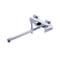 Змішувач для ванни MIXUS PREMIUM Franco 006 Euro з довгим гусаком, хром, латунь