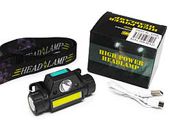 Налобний ліхтар BL 1898 SENSOR ТМ BAILONG Solmir