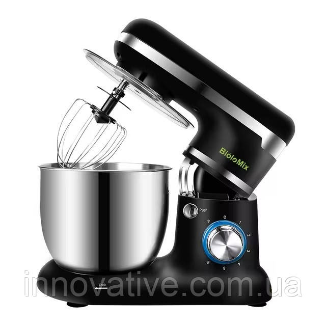 Планетарний міксер BioloMix BM785 5L Stand Mixer (Чорний), фото 1
