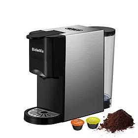 Кавоварка 3-in-1 BioloMix BK-513 Espresso Coffee Machine (Сірий)