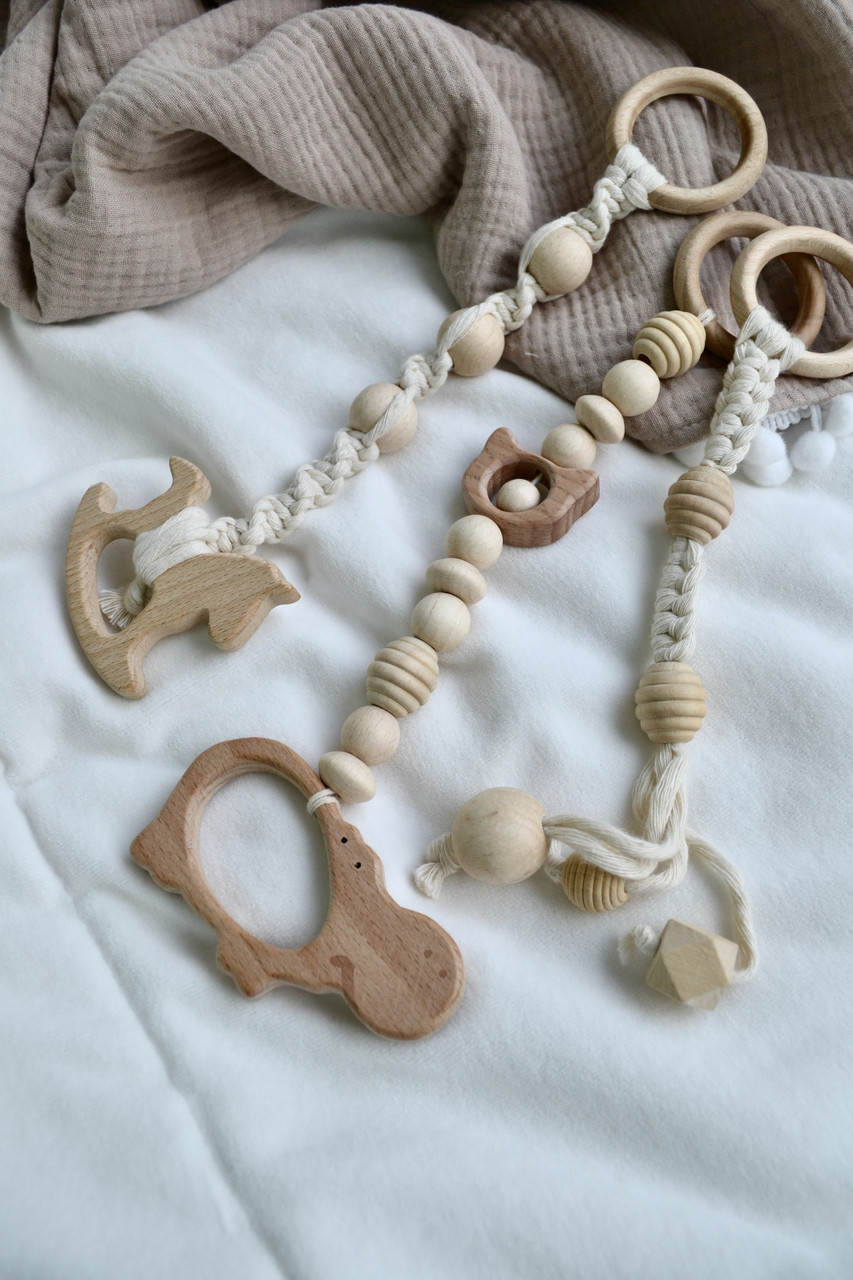 Підвіска дерев'яна в асортименті, фото 1