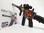 Дитячий автомат на орбізах M416 Pro - ARP 9 Silencer, 75 см, АКБ 7.4V, фото 10