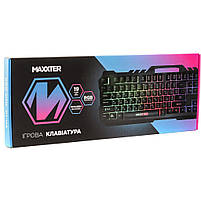 Клавіатура Maxxter KBG-UML-01-UA USB Black (KBG-UML-01-UA), фото 7