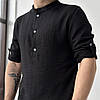 Чоловіча класична сорочка Florida Classic чорна, фото 5