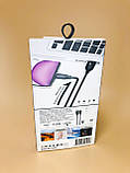 Кабель Usb Lightning 4you Dnister black (2.4 A, Silicon Perfect), фото 5