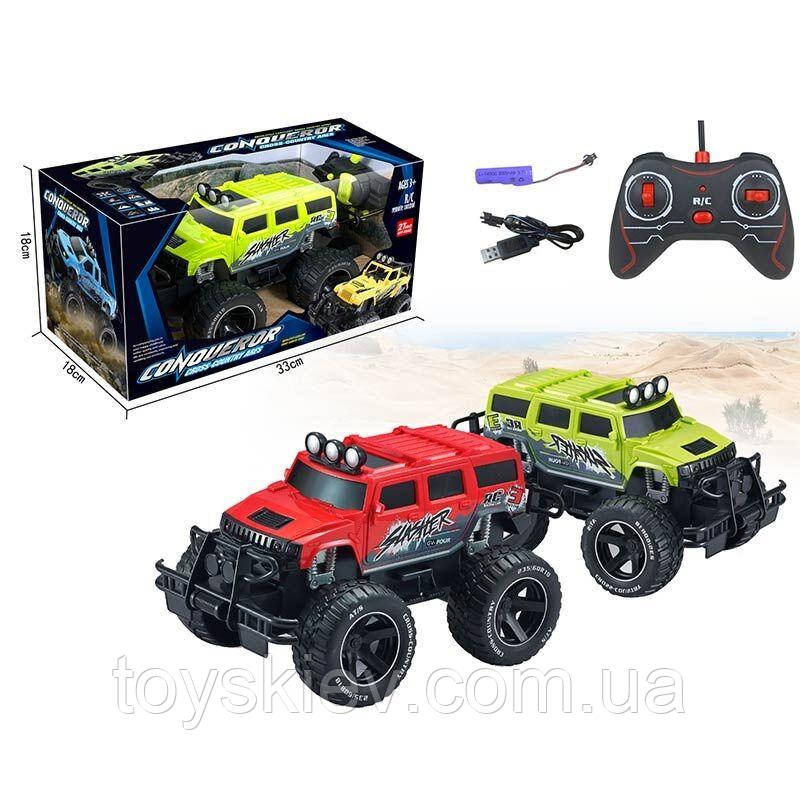 14-6 Y/A Джип 2 різновиди, акумулятор 3,7V, підсвітка фар, у коробці, фото 1