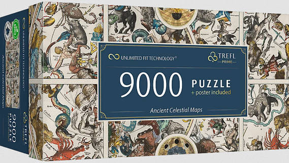 Пазл Безграничная коллекция: Древние небесные карты 9000 элементов