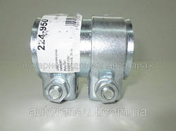 Перехідник труби глушника на Рено Трафік II 1.9 dCi / 2.0 dCi Fisher (Польща) 224950