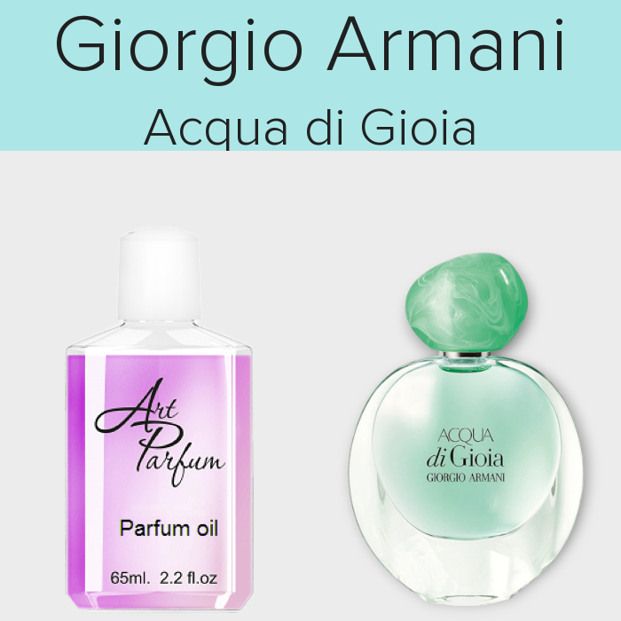 Парфумований концентрат 65мл. Аромат схожий з Giorgio Armani Acqua di Gioia, фото 1