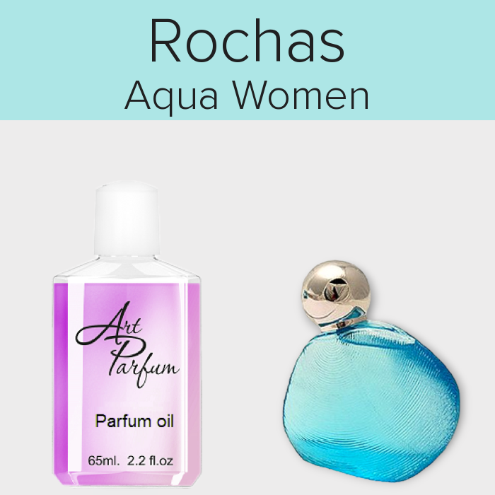 Парфумований концентрат 65мл. Аромат схожий з Rochas Aqua Women, фото 1