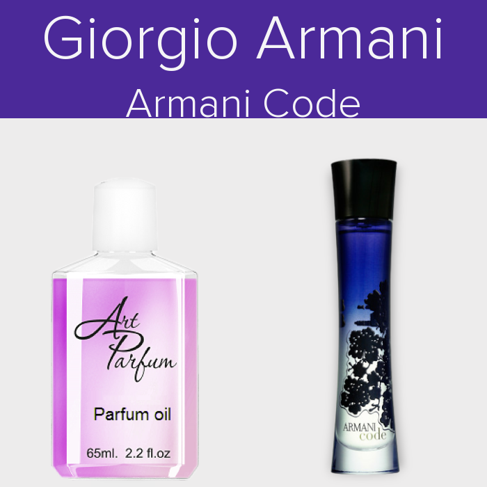 Парфумований концентрат 65мл. Аромат схожий з Giorgio Armani Armani Code, фото 1