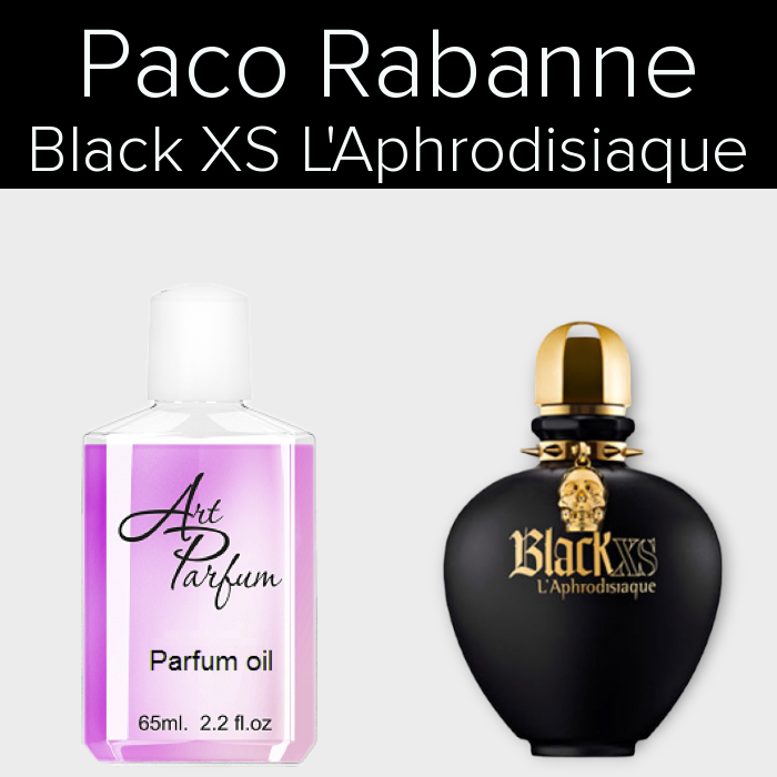 Парфумований концентрат 65мл. Аромат схожий з Paco Rabanne Black XS L'Aphrodisiaque, фото 1