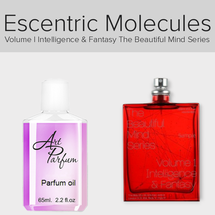 Парфумований концентрат 65мл. Аромат схожий з Escentric Molecules Volume I Intelligence & Fantasy The Beautiful Mind Series, фото 1