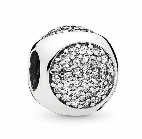 Срібна намистина Pandora   Сяючі каплі  796214CZ