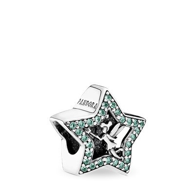 Срібна намистина Pandora  Disney  Tinker Bell Star  791920NPG